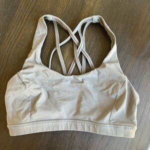 Lululemon Free to Be Serene Sports Bra - grey sage